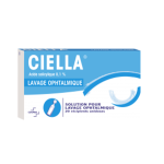 COOPER Ciella 0,1%  solution pour lavage ophtalmique en récipient unidose 20 récipients