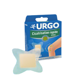 URGO Pansement compresse hydrocolloïde genou 6 unités