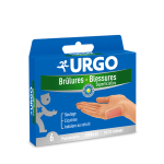 URGO Brûlures et blessures 6 pansements