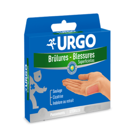 URGO Brûlures et blessures 4 pansements