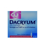 JOHNSON & JOHNSON Dacryum solution pour lavage ophtalmique en 15 recipients unidoses