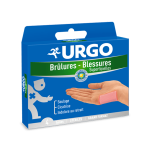 URGO Brûlures blessures superficielles 4 tulles stériles