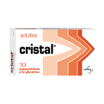 COOPER Cristal adultes 10 suppositoires