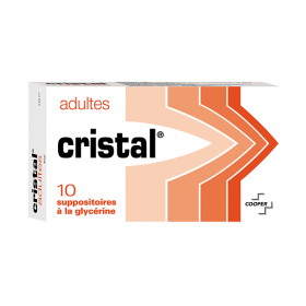 COOPER Cristal adultes 10 suppositoires