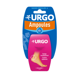 URGO Ampoule talon ultra discret 5 pansements