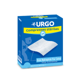 URGO Compresse stérile gaze 10 cm x 10 cm 25x2 unités