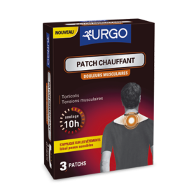 URGO Patch chauffant douleurs musculaires vêtement 3 patchs