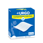 URGO Compresses stériles non tissées 10x10 cm 25x2 unités