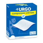 URGO Compresses stériles non tissées 10x10 cm 50x2 unités