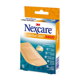 3M SANTE Nexcare active 360° maxi 5 pansements