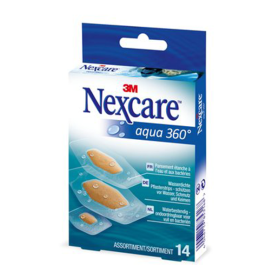 3M SANTE Nexcare aqua 360° 14 pansements