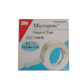 3M SANTE Micropore sparadrap 12.5mmx5m rouleau