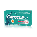 GAVISCON Gavisconell sans sucre fraise 32 comprimés à croquer