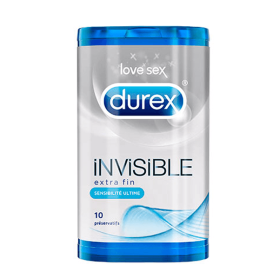 DUREX Invisible 10 préservatifs