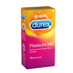 DUREX Pleasure me 10 préservatifs