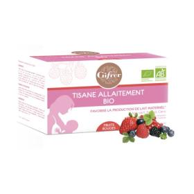 GIFRER Tisane allaitement fruits rouges 20 sachets