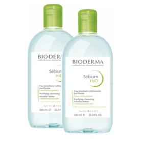 BIODERMA Sébium H2O lot 2x500ml