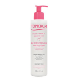 TOPICREM Gel nettoyant douceur visage, corps et cheveux 200ml