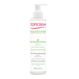 TOPICREM Ac gel nettoyant purifiant 200ml