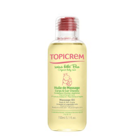 TOPICREM Bébé huile de massage bio 150ml