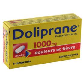 DOLIPRANE 1000mg 8 comprimés