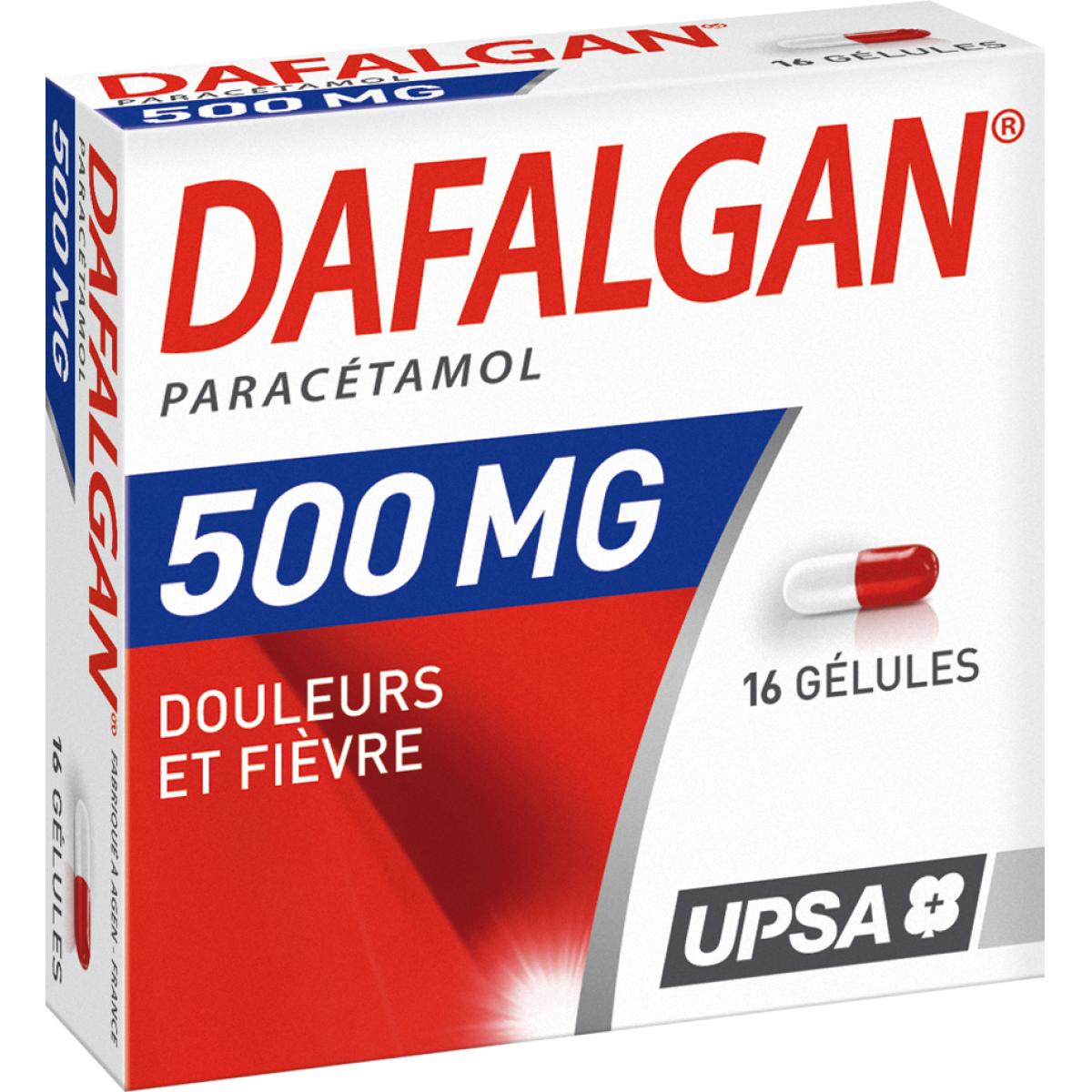 Dafalgan 500mg 16 Gelules Medicaments Pharmarket