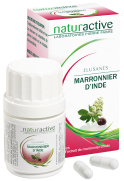 NATURACTIVE Elusanes marronniers d'inde 30 gélules