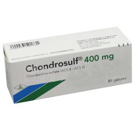 GENEVRIER Chondrosulf 400mg 84 gélules