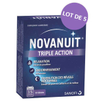 Novanuit triple action lot 5x30 gélules