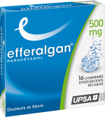 EFFERALGAN 500mg 16 comprimés effervescents sécables