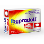 SANOFI Ibupradoll tabs 400mg 12 comprimés