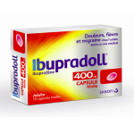 SANOFI Ibupradoll caps 400mg 10 capsules molles