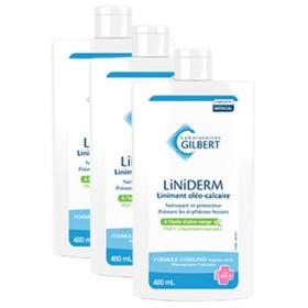 GILBERT Liniderm liniment oleo-calcaire lot 3x480ml