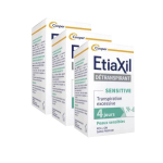 ETIAXIL Détranspirant aisselles peau sensible bille lot 3x15ml