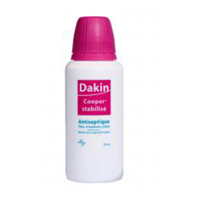 COOPER Dakin stabilise solution pour application locale en flacon 125ml