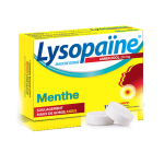 BOEHRINGER INGELHEIM Lysopaine maux de gorge ambroxol menthe 20mg 18 pastilles sans sucre