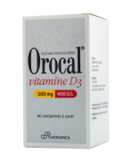 THERAMEX Orocal vitamine d3 60 comprimés à sucer