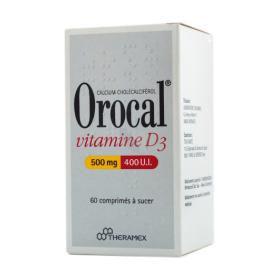 THERAMEX Orocal vitamine d3 60 comprimés à sucer