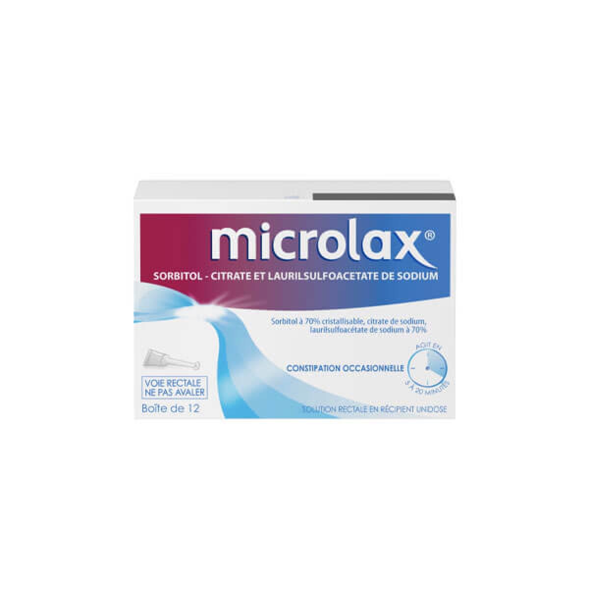 Johnson Johnson Microlax Solution Rectale 12 Unidoses Medicaments Pharmarket