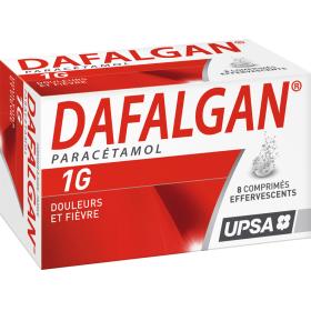 DAFALGAN 1g 8 comprimés effervescents