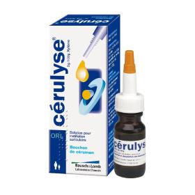 BAUSCH + LOMB LABORATOIRE CHAUVIN Cerulyse 5g/100g solution pour instillation auriculaire 10ml
