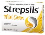 RECKITT BENCKISER Strepsils miel citron 24 pastilles