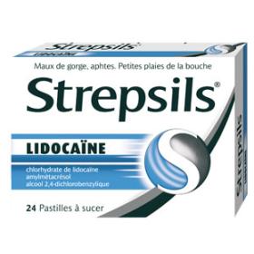 RECKITT BENCKISER Strepsils lidocaine 24 pastilles