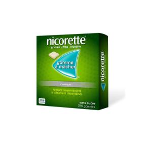 NICORETTE 210 gommes à macher sans sucre 2mg