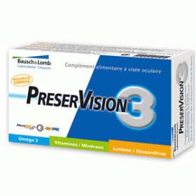 BAUSCH + LOMB Preservision 3 60 capsules