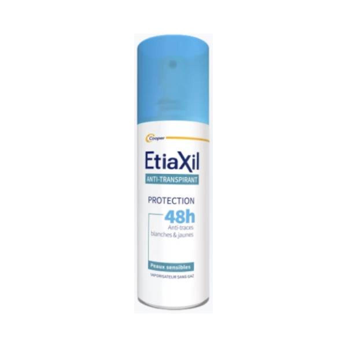 ETIAXIL Déodorant antitranspirant 48h spray 100ml Parapharmacie