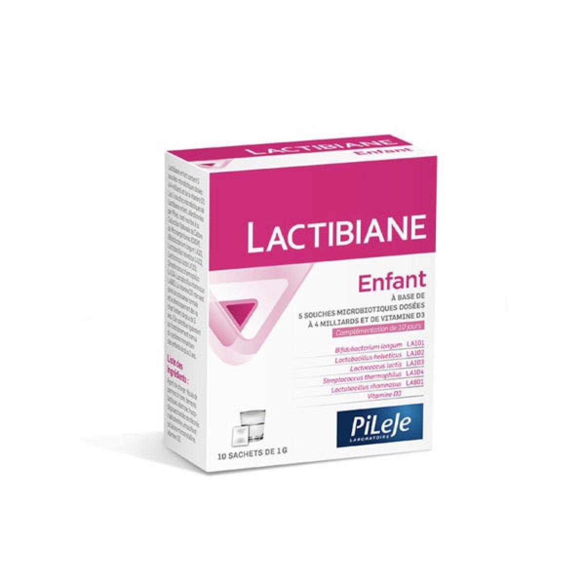 Pileje Lactibiane Enfant 10 Sachets De 1g Parapharmacie Pharmarket