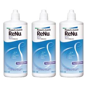 BAUSCH + LOMB Renu mps multi-fonction lot de 3x360ml