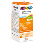 PEDIAKID 22 vitamines et oligo-éléments 125ml