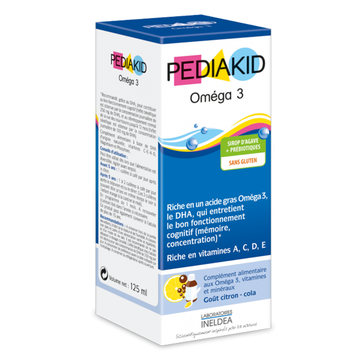 PEDIAKID Oméga 3 125ml Parapharmacie Pharmarket